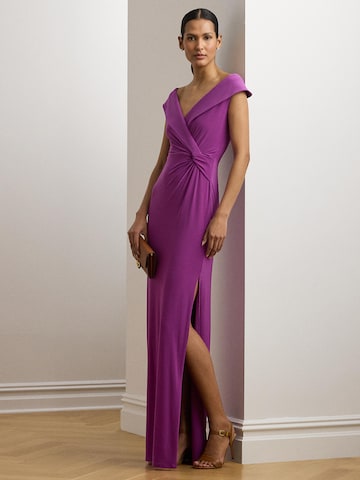 Abito da sera 'LEONIDAS' di Lauren Ralph Lauren in lilla