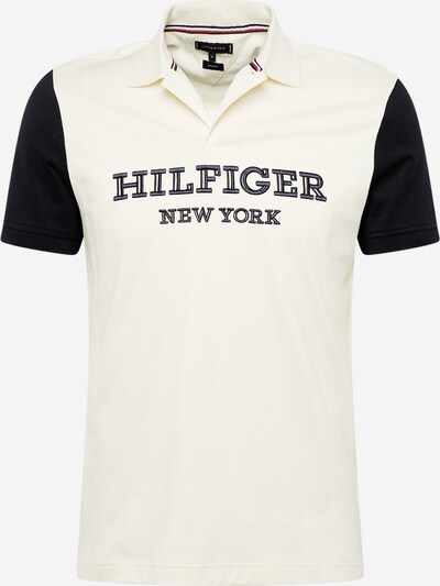 TOMMY HILFIGER T-Shirt en ivoire / bleu-gris / noir, Vue avec produit