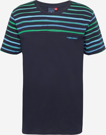 T-Shirt 'SONTEE' Ragwear en bleu : devant