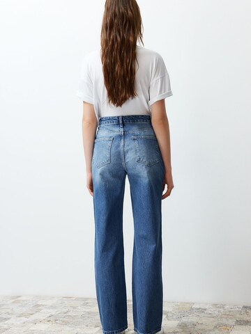 Trendyol - regular Vaquero en azul