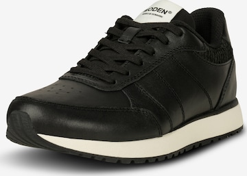 Baskets basses 'Ronja' WODEN en noir : devant