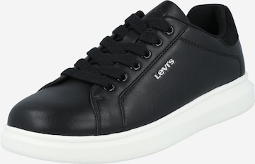 LEVI'S ® Rövid szárú sportcipők 'ELLIS' - fekete: elől