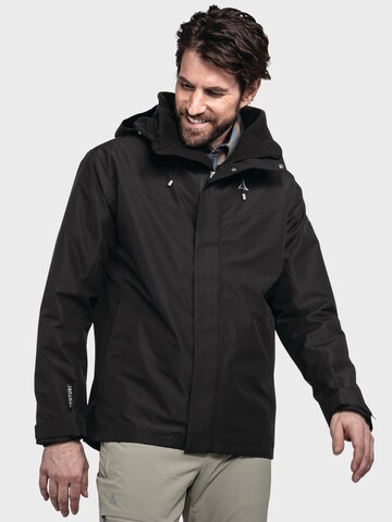 Schöffel Outdoor jacket 'Okere MNS' in Black: front