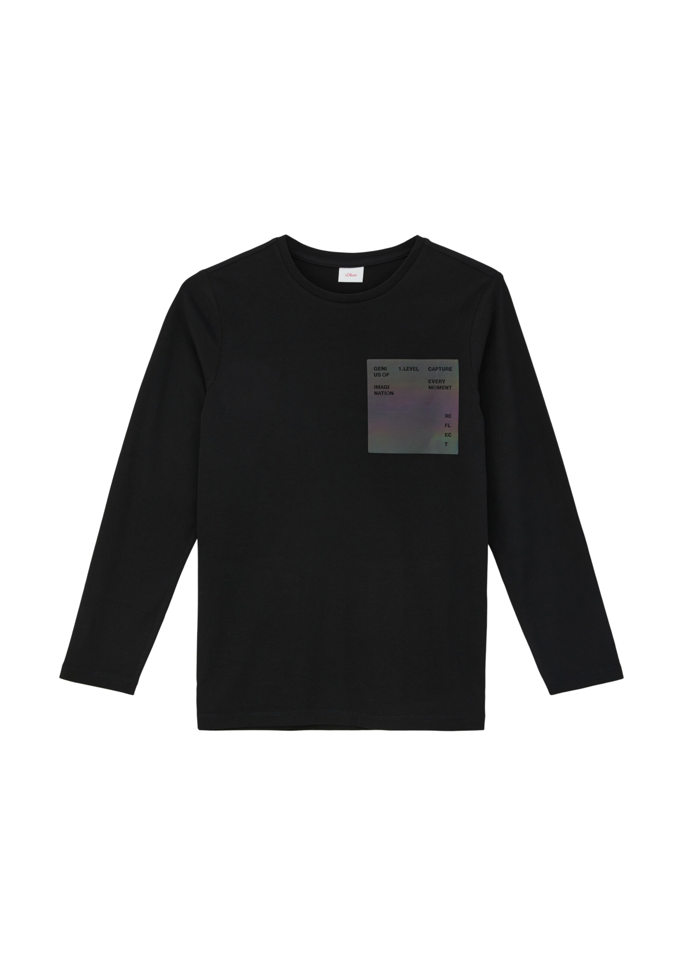 T-Shirt s.Oliver en noir : devant