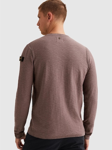 PME Legend Trui 'PME LEGEND - Pullover with badge and contrast detail' in Lila