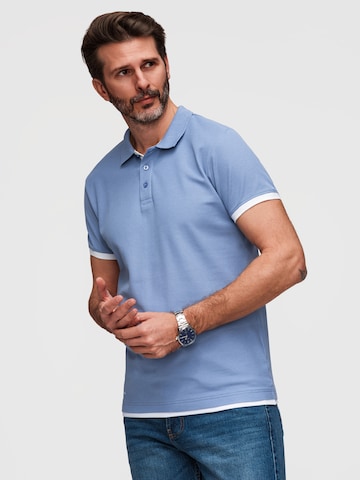 Ombre Shirt in Blauw