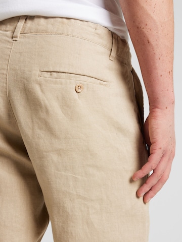 GANT tavaline Chino-püksid, värv beež