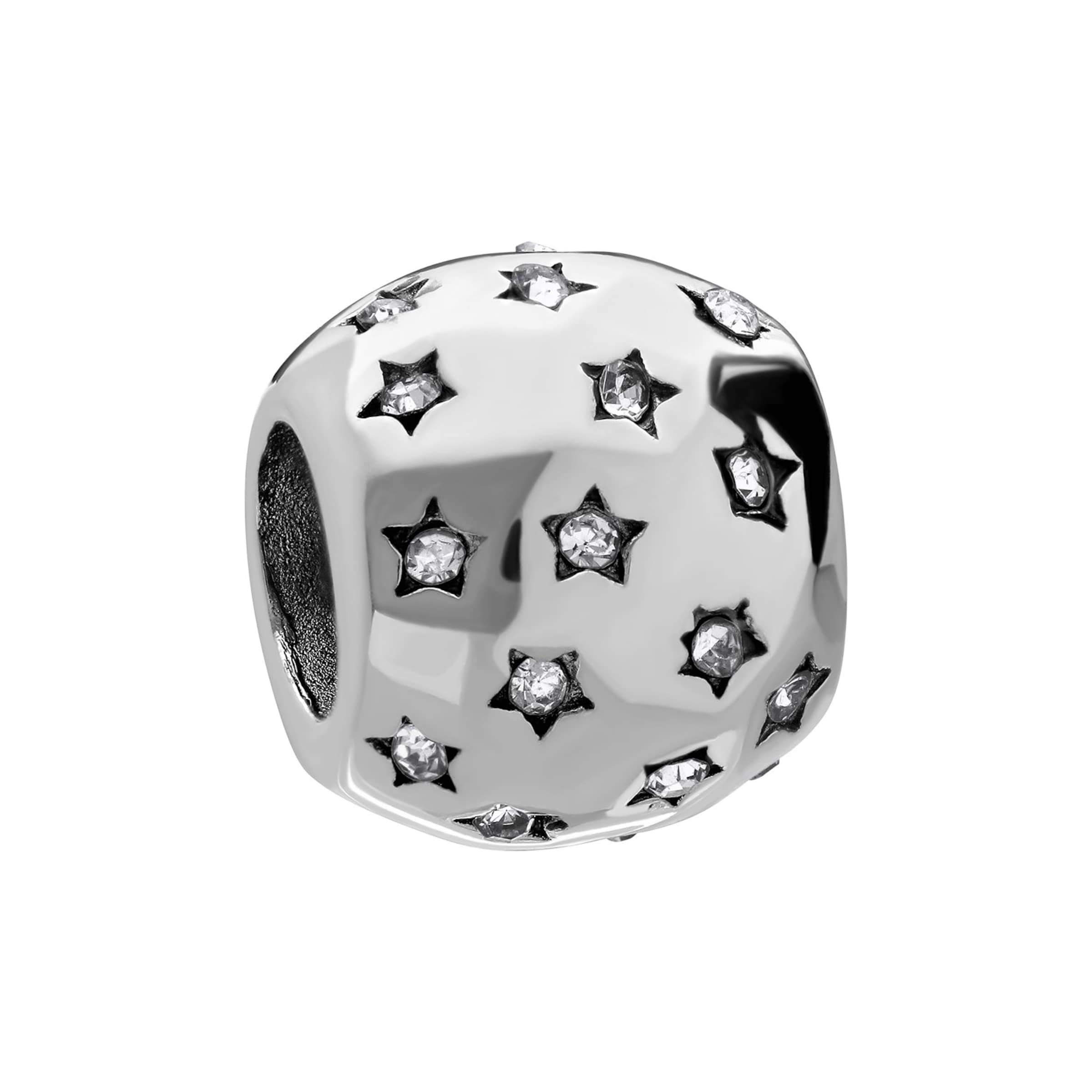 Lucardi Hangers in Zilver: voorkant