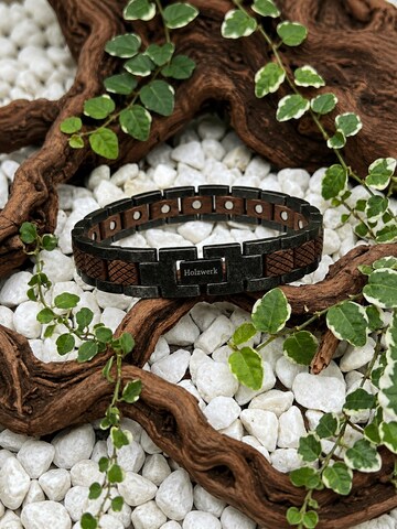 Holzwerk - Pulsera 'ARENDSEE' en gris