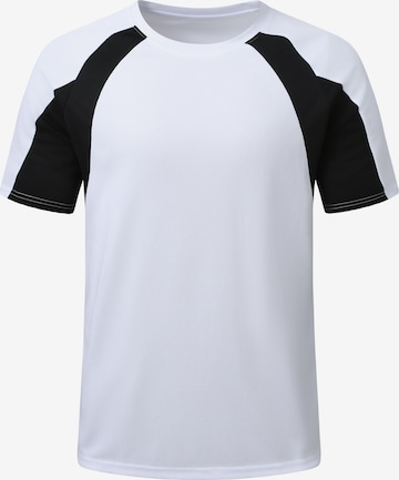 YOUTHUP Shirt 'Formgerecht' in White: front