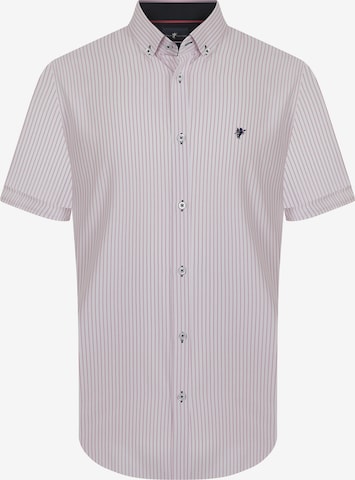 DENIM CULTURE Regular fit Overhemd 'TOMMASO' in Roze: voorkant