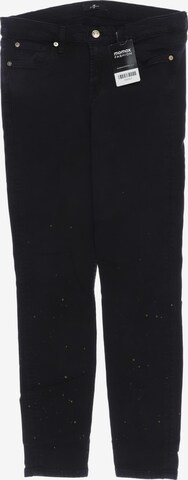 7 for all mankind Jeans 22-23 in Schwarz: Vorderseite