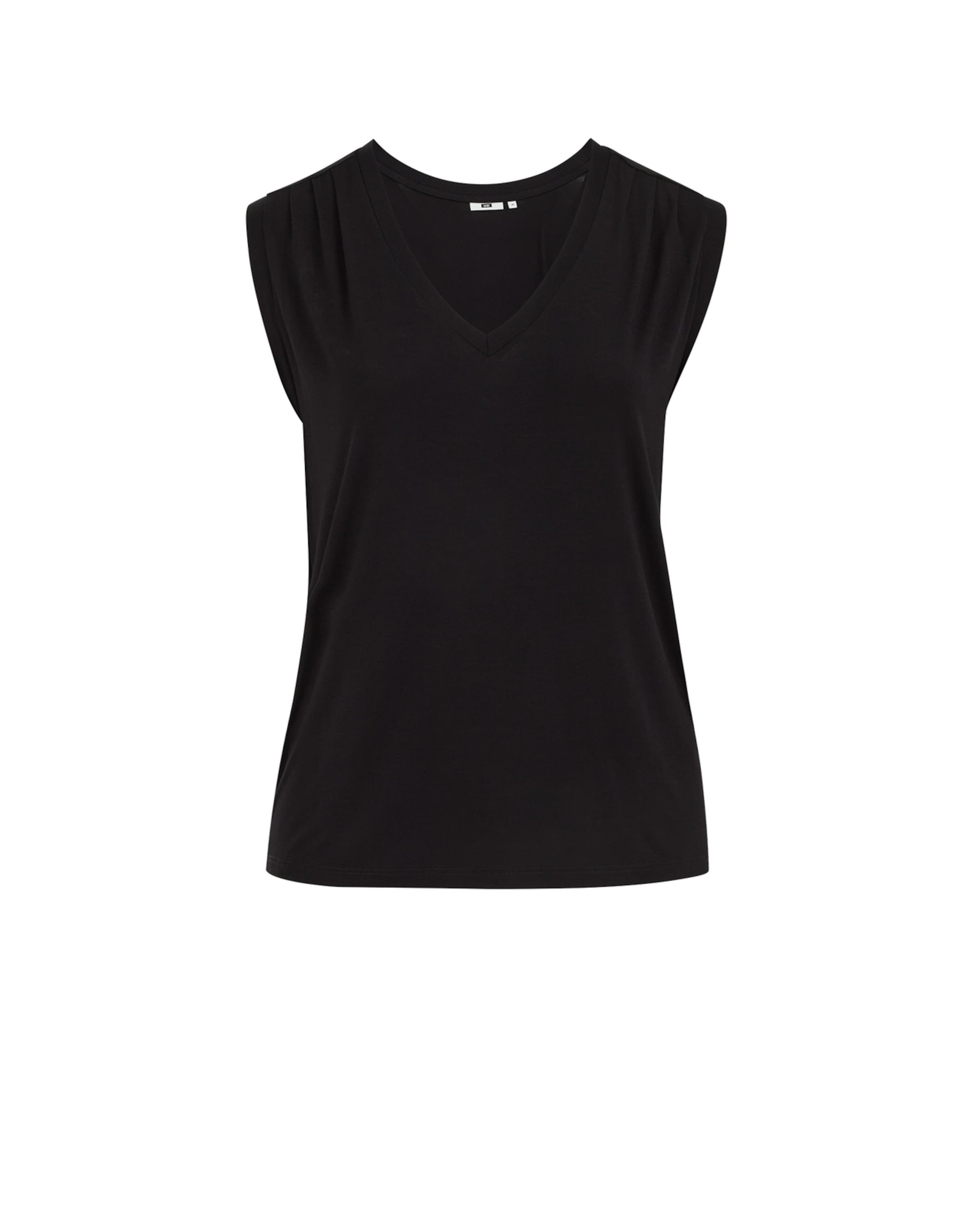 WE Fashion Top | črna barva: sprednja stran