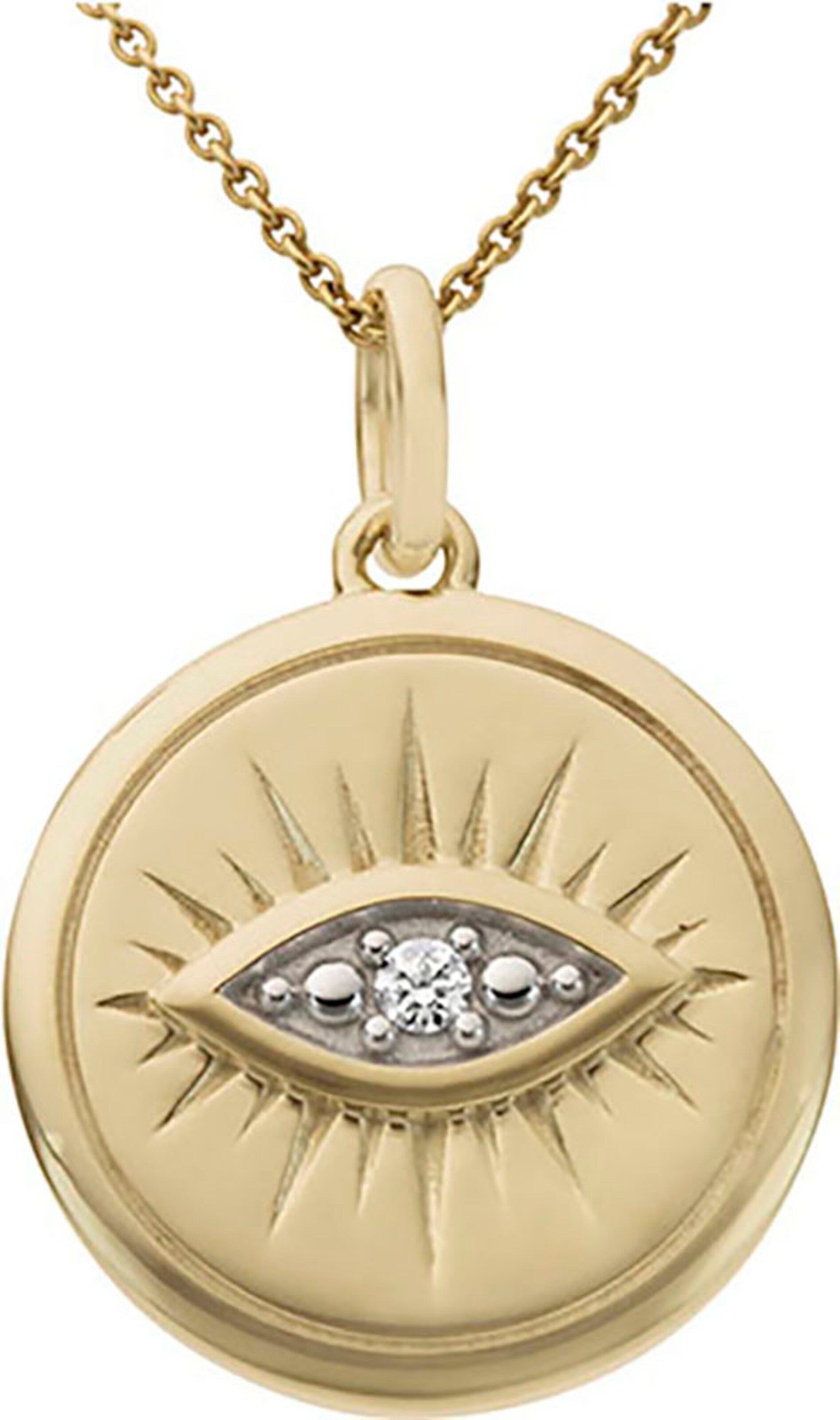 FIRETTI Pendant in Gold: front