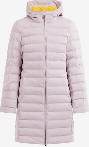 Manteau d’hiver MYMO en violet : devant