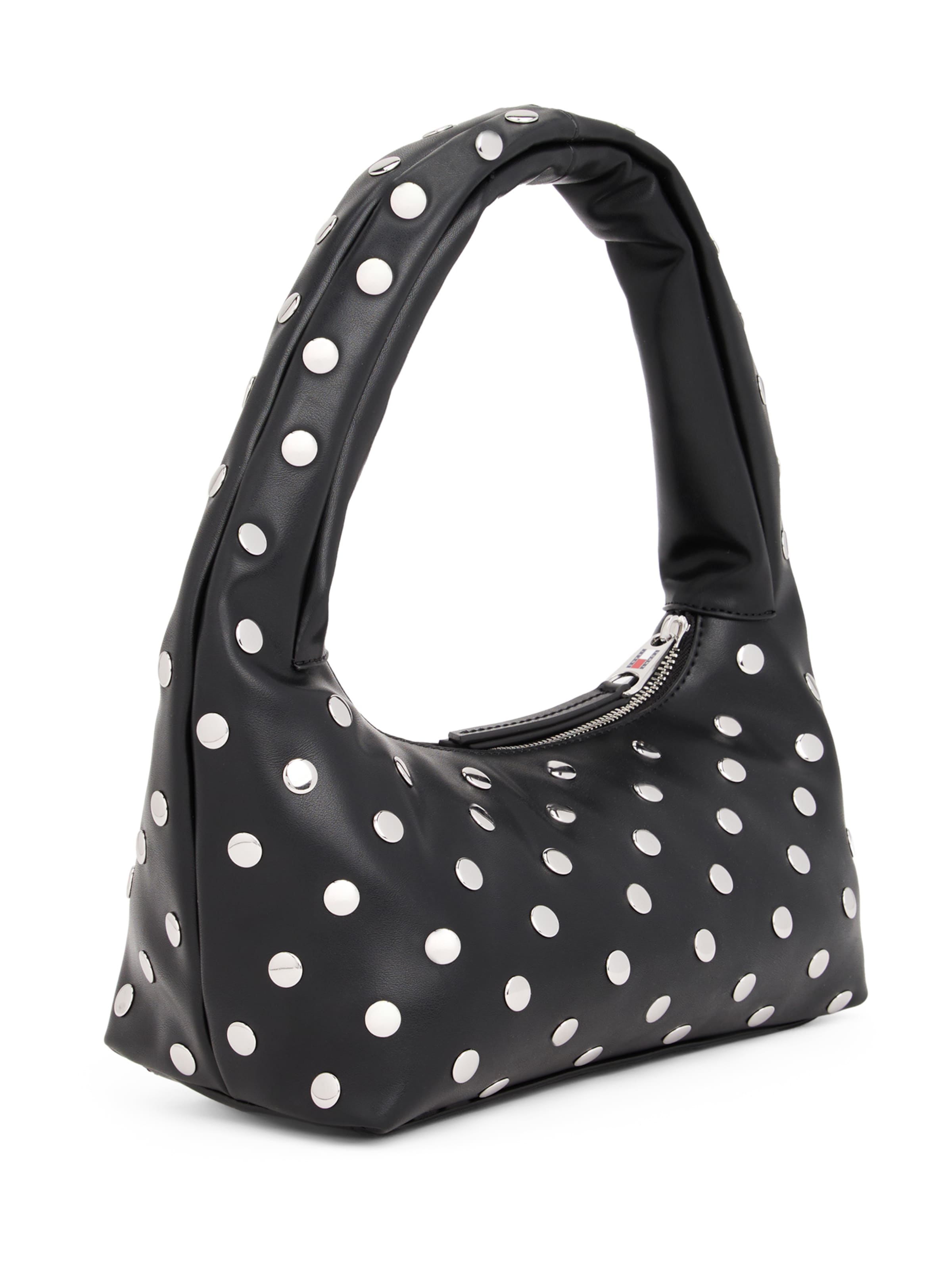 Geantă de umăr 'HOLIDAY' de la Tommy Jeans pe negru: spate