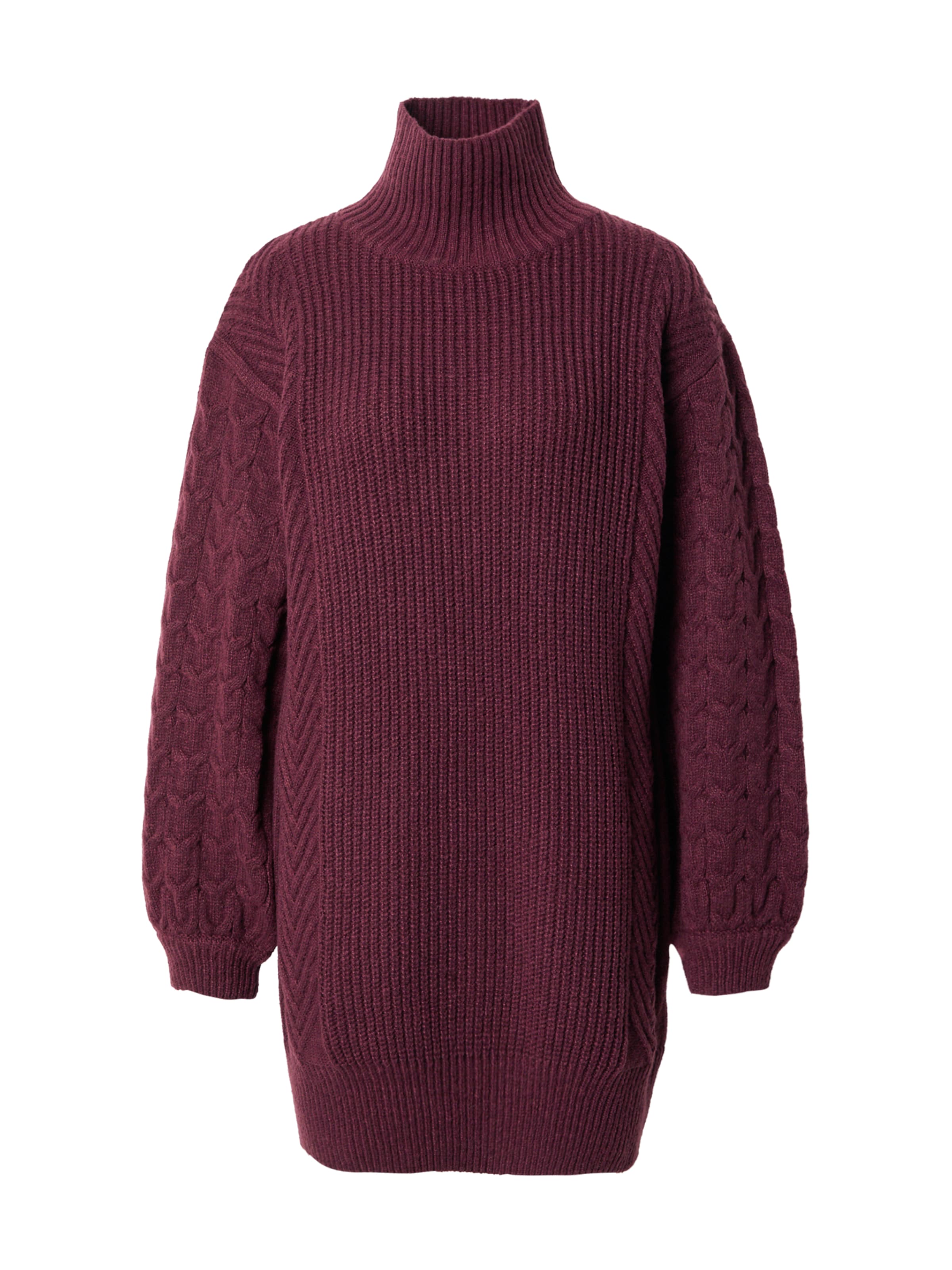 Rochie tricotat 'Pia' de la ABOUT YOU pe roșu: față