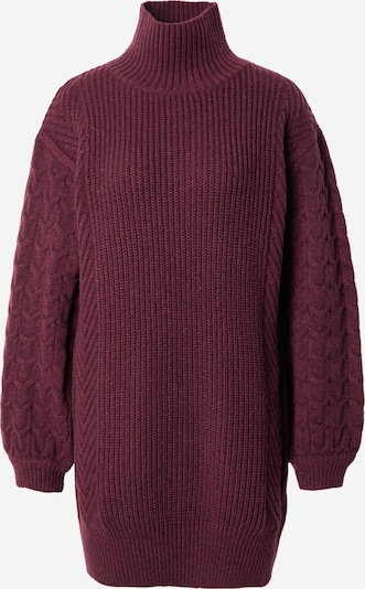 ABOUT YOU Neulemekko 'Pia' värissä viininpunainen, Tuotenäkymä