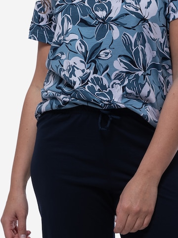 Ammann Pyjama 'Night & Home'‌‌ in Blau