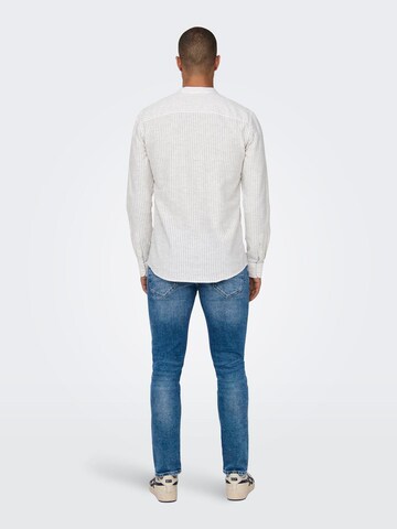 Coupe regular Chemise 'ONSCaiden' Only & Sons en gris