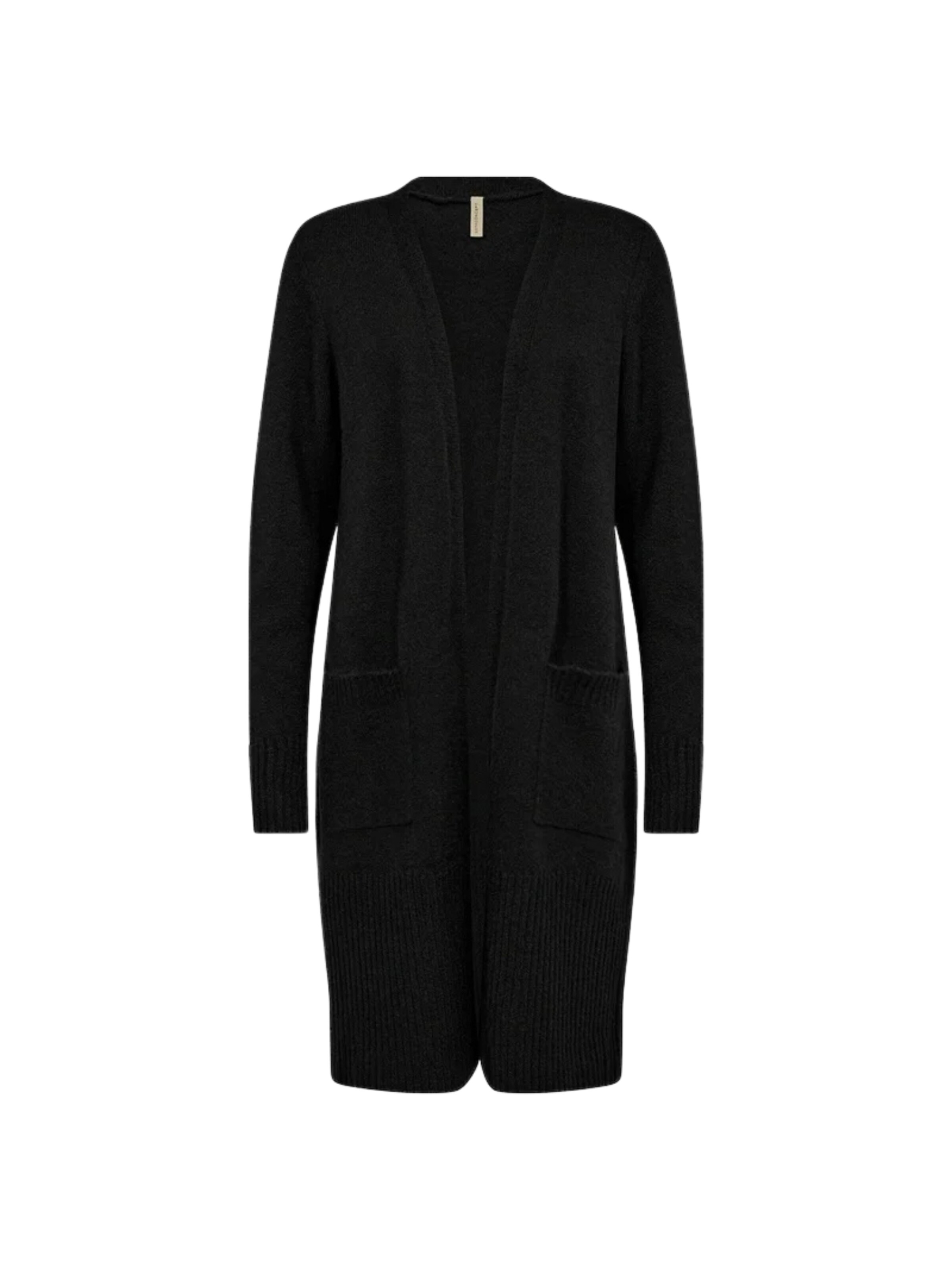 Cardigan 'Nessie 58' Soyaconcept en noir : devant