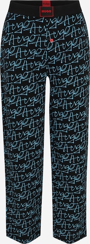 HUGO Пижамные штаны в Черный: спереди