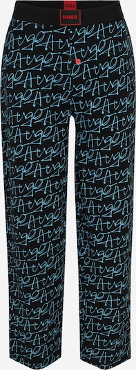 HUGO Пижамные штаны в Светло-синий / Красный / Черный, Обзор товара