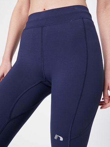 Newline Skinny Sportovní kalhoty – modrá