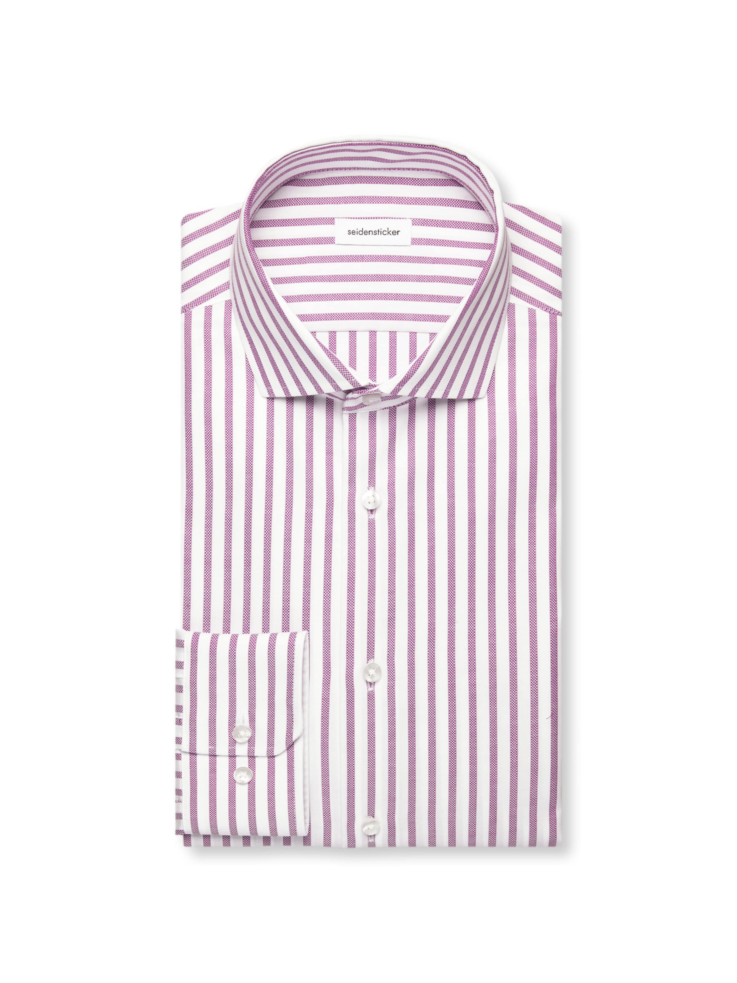 Coupe regular Chemise business 'Schwarze Rose' SEIDENSTICKER en rose