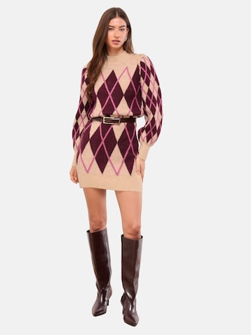 Lipsy Kötött ruhák - bézs: elől