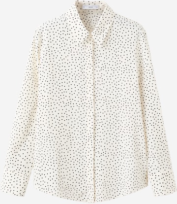 MANGO Блуза в бежово: отпред