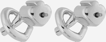 Boucles d'oreilles 'LOVES ME' Kate Spade en argent