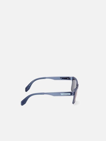 ADIDAS ORIGINALS Zonnebril 'Adidas Originals OR0067 Matte grey 55/16/145 MAN Sunglasses' in Blauw