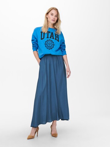 ONLY - Falda 'Sky' en azul