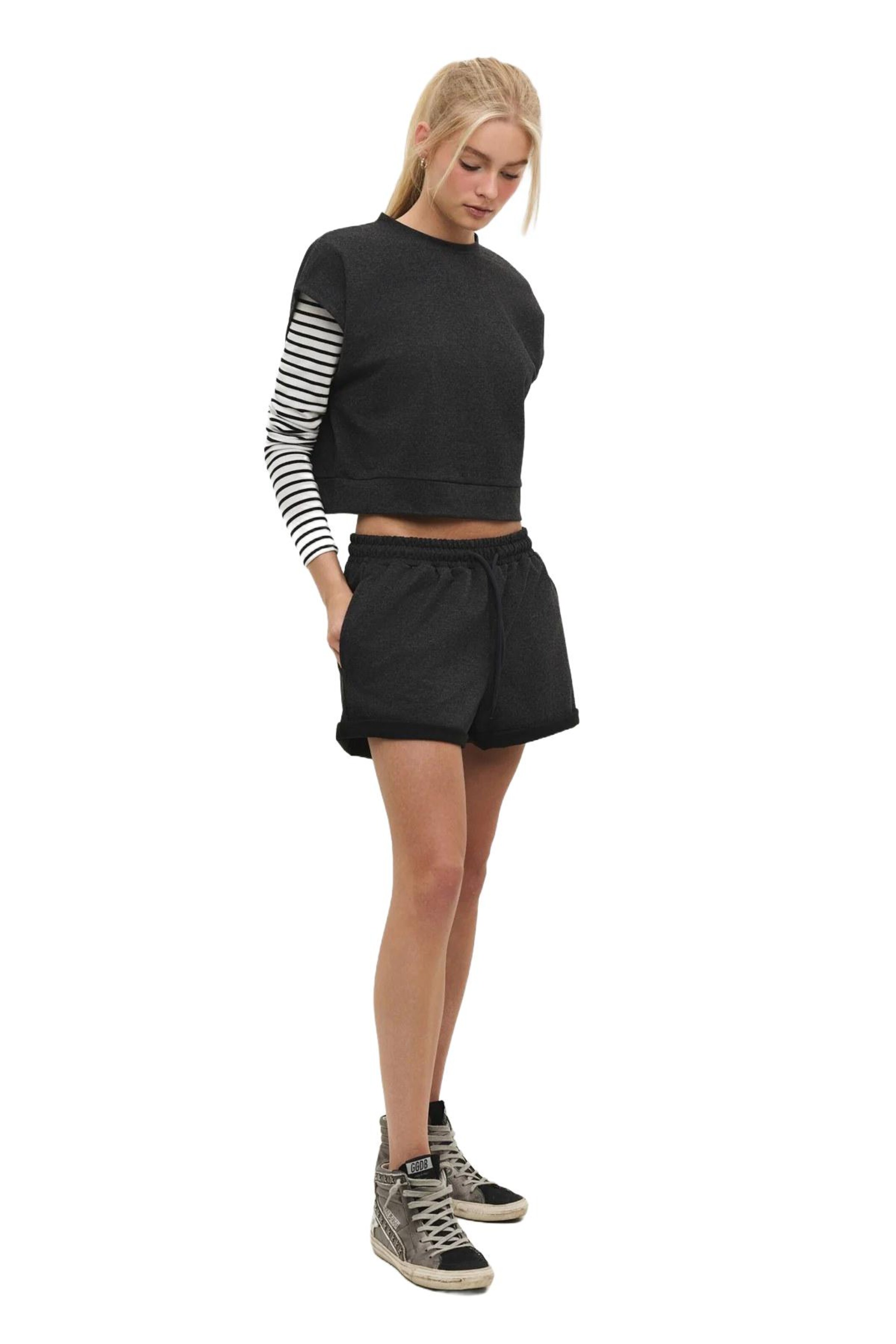 No Matter What Shirt in Zwart