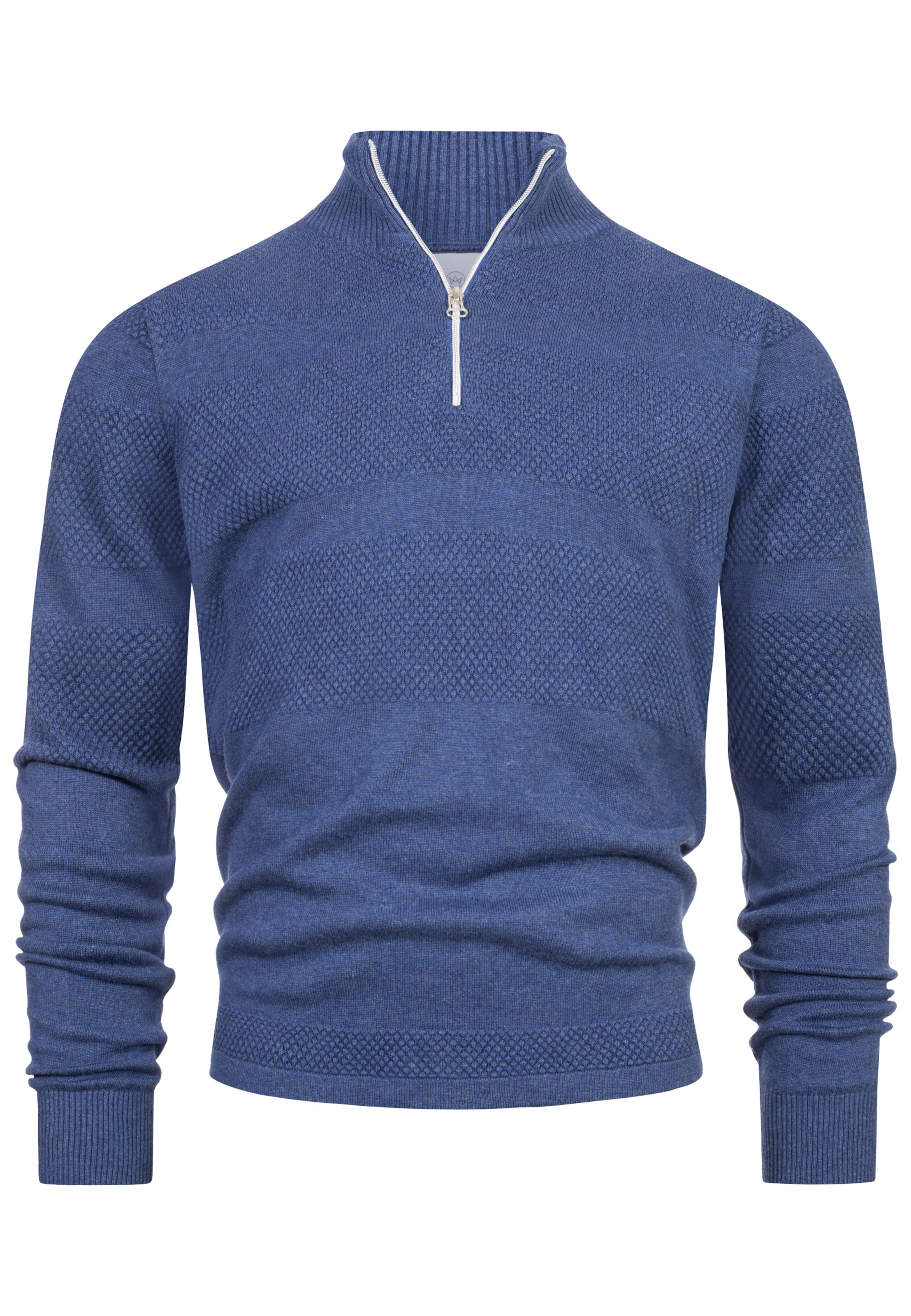 Kronstadt Trui 'Hannes' in Blauw: voorkant