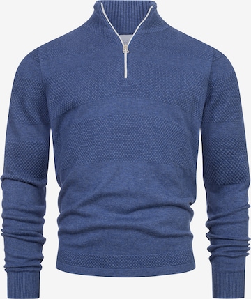 Kronstadt Trui 'Hannes' in Blauw: voorkant