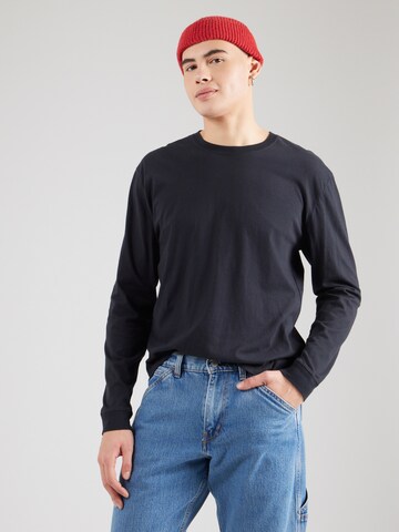 HOLLISTER Футболка в Черный: спереди