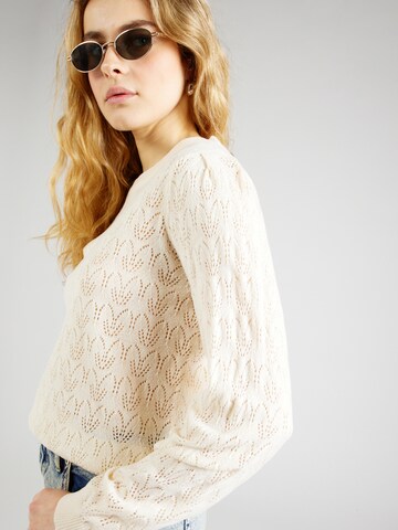 Pull-over 'MILLE' VILA en beige