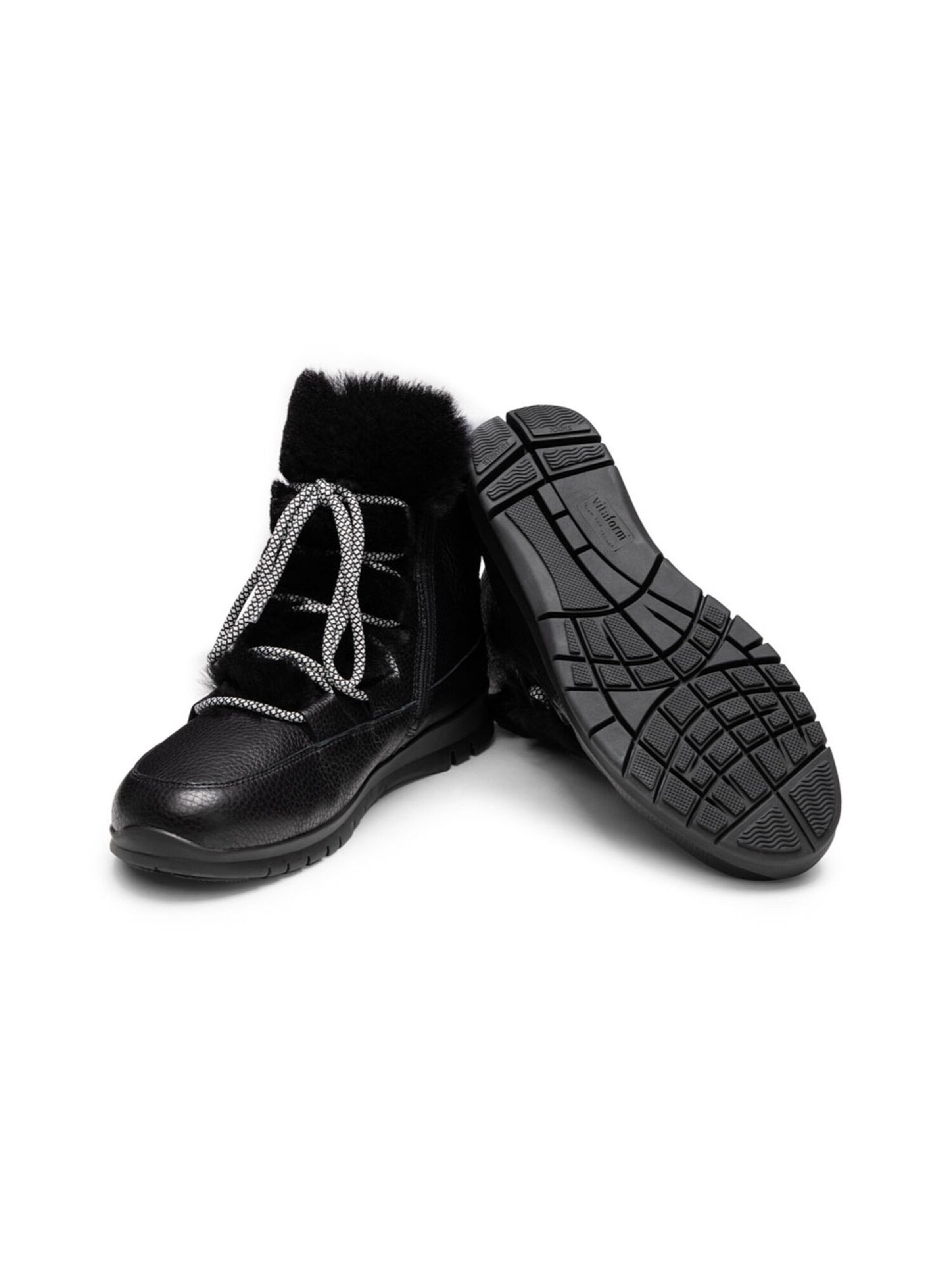 Bottines à lacets VITAFORM en noir