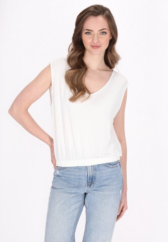 DreiMaster Maritim Top 'Everyday Fashion' in White: front
