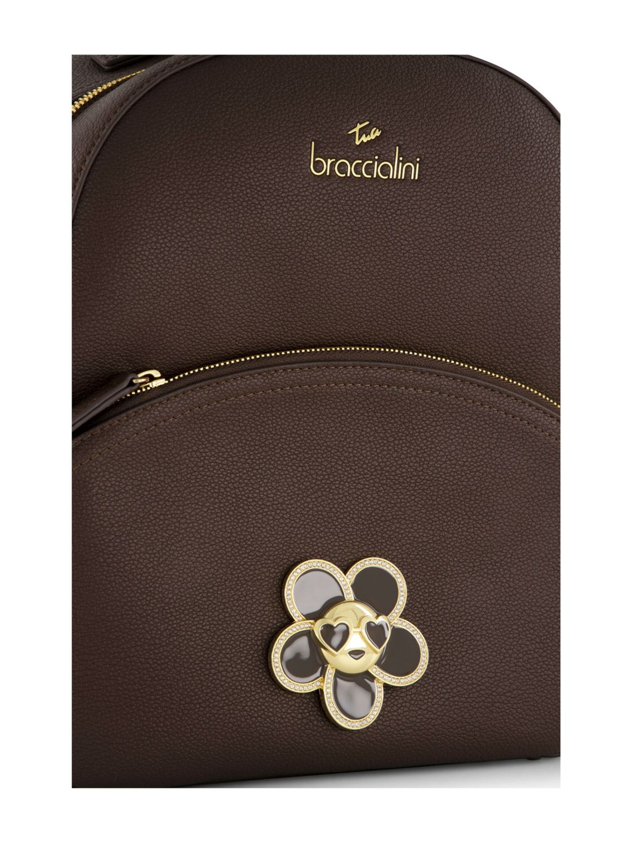 Zaino 'Amy Bijoux' di Braccialini in marrone