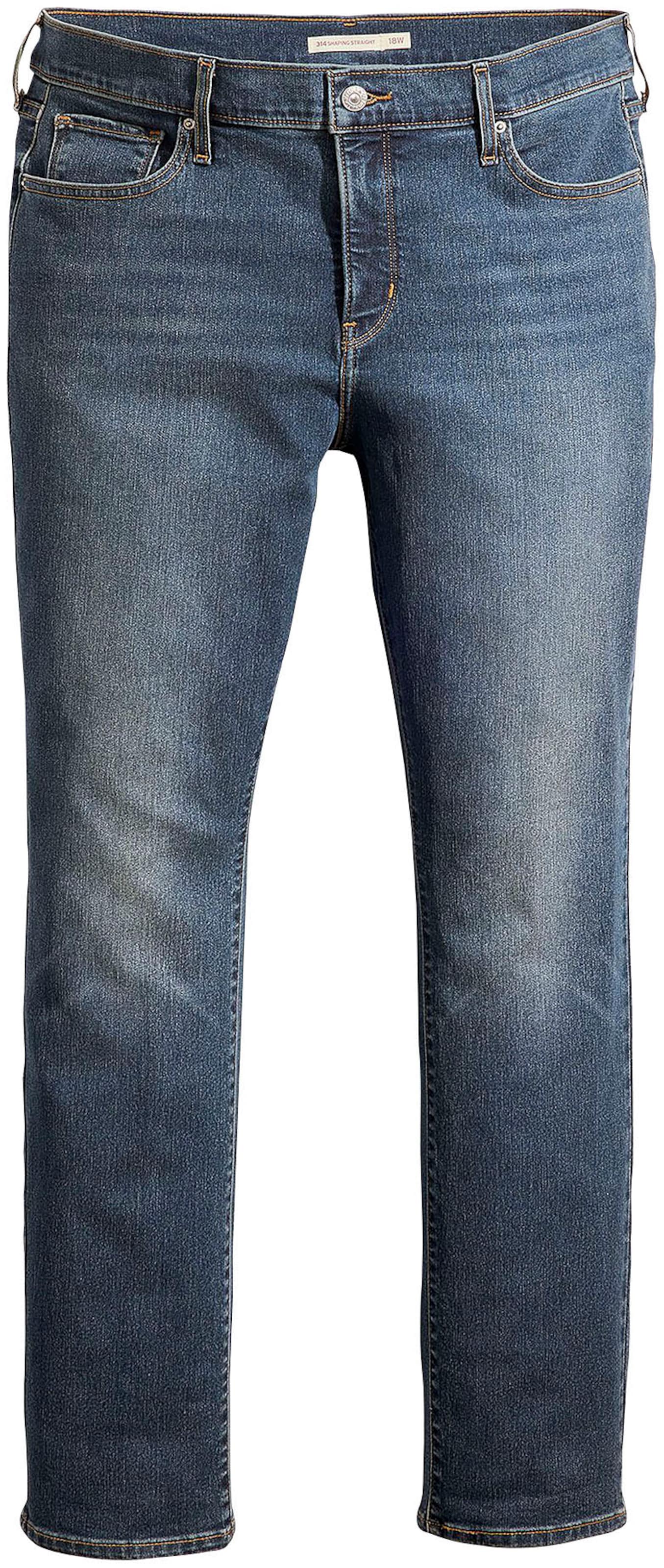 Levi's® Plus Kavbojke '314™ Shaping Straight ' | modra barva: sprednja stran