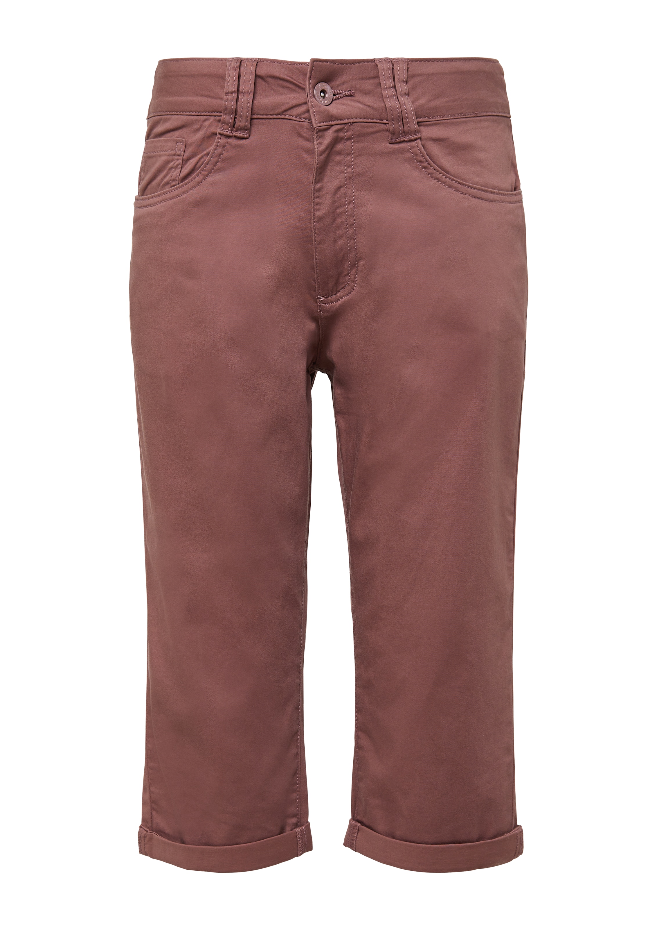 Pantalon 'Catie' QS en rose : devant