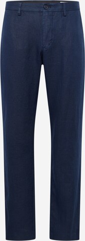 Regular Pantalon chino 'Theo 1454' NN07 en bleu : devant