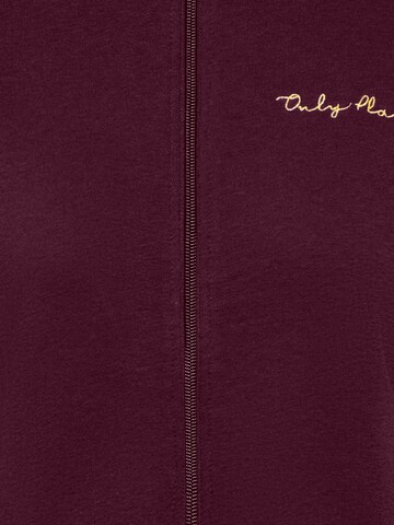 ONLY PLAY - Sudadera con cremallera deportiva 'ONPACE' en rojo