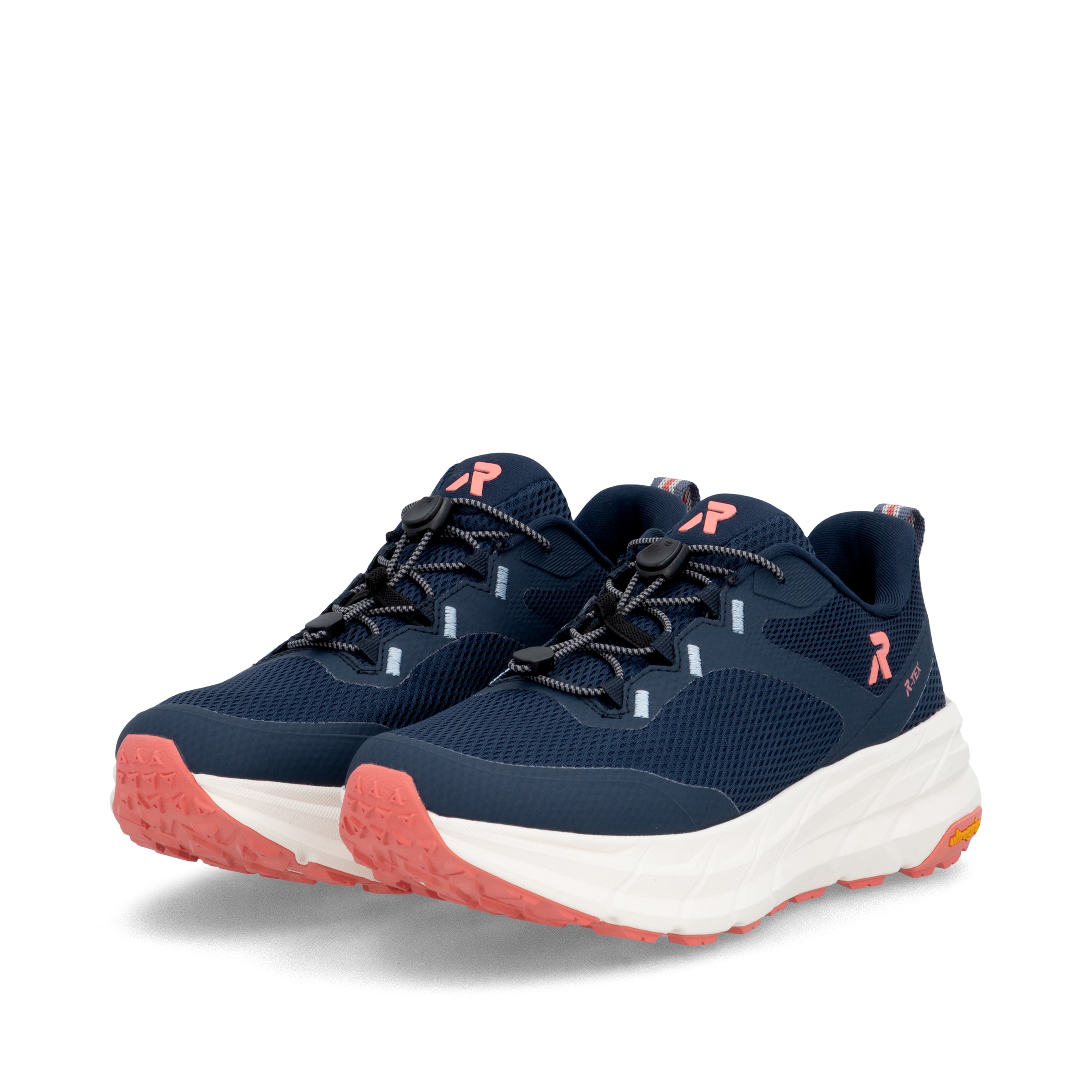 Baskets basses Rieker en bleu