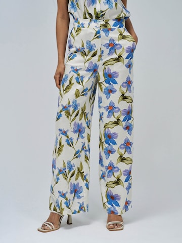 Salsa Jeans Wide leg Trousers in Blue: front