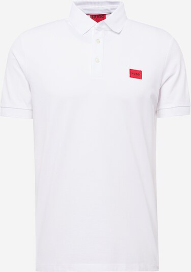 HUGO Majica 'Dereso232' | rdeča / bela barva, Prikaz izdelka