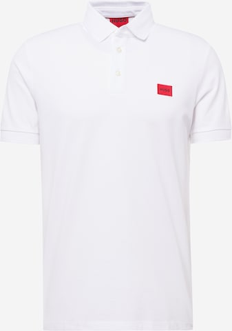 HUGO T-shirt 'Dereso' i vit: framsida